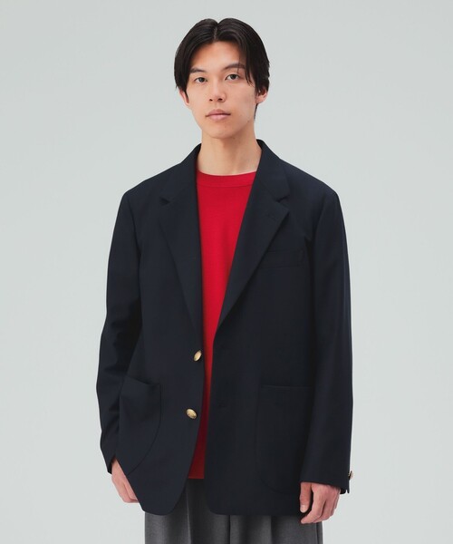 BEAMS HEART(ビームスハート)の「リラックス 2ボタン ブレザー(テーラードジャケット・メンズ・ネイビー・X-LARGE/LARGE/MEDIUM/SMALL)」の1枚目の写真