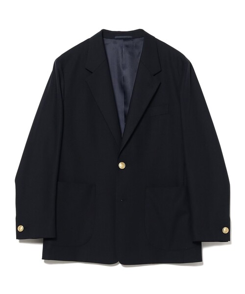 BEAMS HEART(ビームスハート)の「リラックス 2ボタン ブレザー(テーラードジャケット・メンズ・ネイビー・X-LARGE/LARGE/MEDIUM/SMALL)」の2枚目の写真