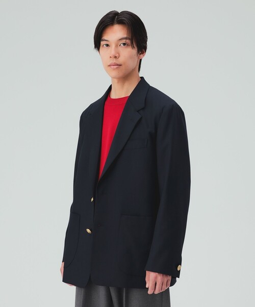 BEAMS HEART(ビームスハート)の「リラックス 2ボタン ブレザー(テーラードジャケット・メンズ・ネイビー・X-LARGE/LARGE/MEDIUM/SMALL)」の10枚目の写真