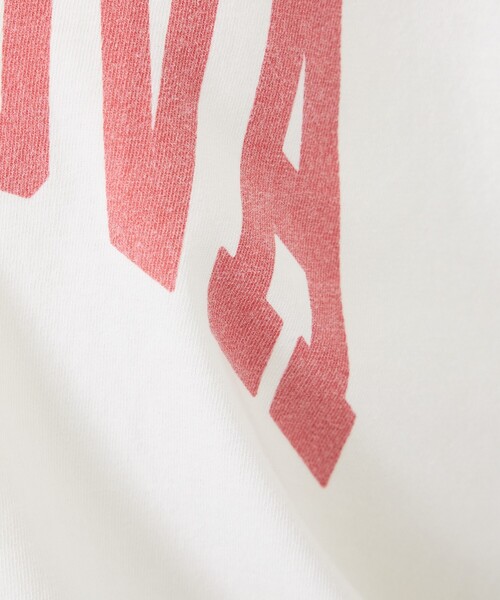 Rouge vif la cle（ルージュヴィフラクレ）の「【REMI RELIEF / レミレリーフ】SP加工/ロゴT/VILLANOVA（Tシャツ/カットソー・レディース・グレー/ライトブルー/ホワイト/ブラック・フリー）」の10枚目の写真