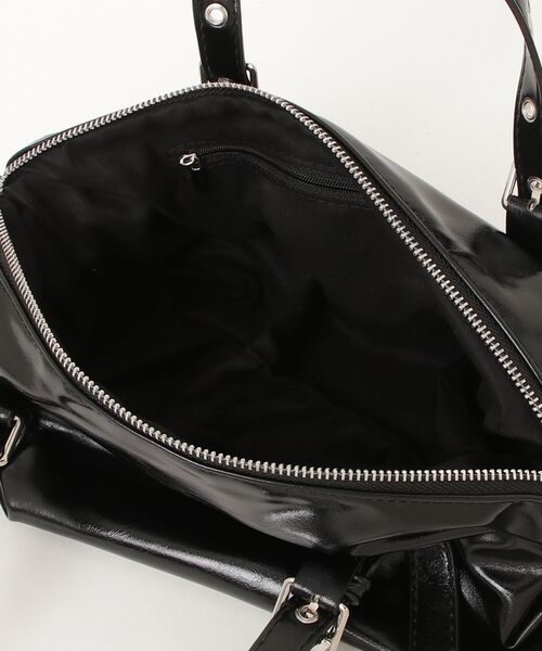 mindseeker girls(マインドシーカーガールズ)の「Eyelet Handle Bag / アイレットハンドルバッグ(ショルダーバッグ・レディース・ブラック/ライトブルー・FREE)」の5枚目の写真