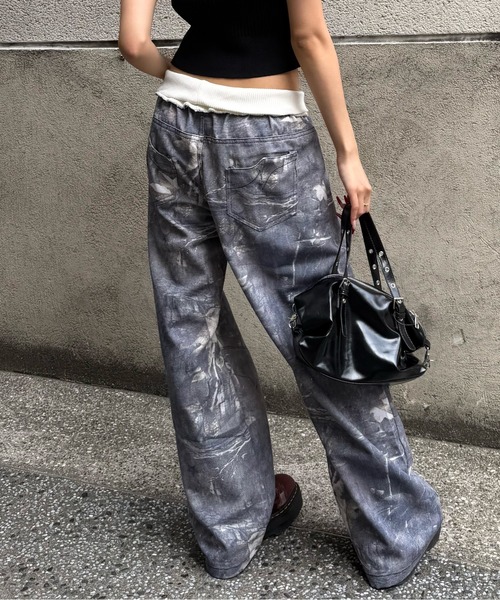 mindseeker girls(マインドシーカーガールズ)の「Eyelet Handle Bag / アイレットハンドルバッグ(ショルダーバッグ・レディース・ブラック/ライトブルー・FREE)」の15枚目の写真