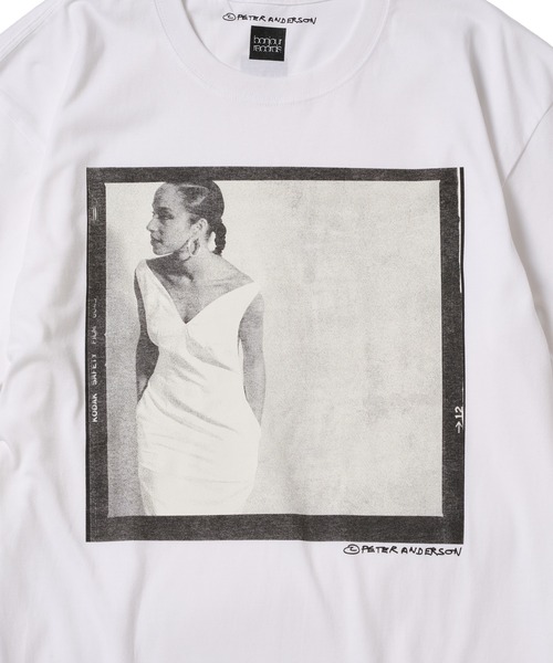 bonjour records(ボンジュールレコーズ)の「Peter Anderson/ピーター・アンダーソン for bonjour records SADE Photo Official T-shirt(Tシャツ/カットソー・メンズ・ホワイト系その他/ホワイト/ブラック/ブラック系その他・M/XL/L)」の5枚目の写真