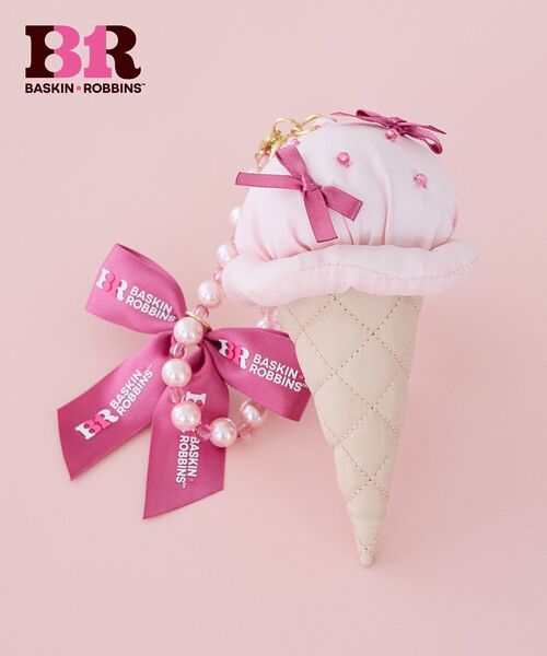 Maison de FLEUR（メゾンドフルール）の「サーティワン アイスクリームチャーム（キーホルダー・レディース・ライトピンク/アイボリー/ミント・FREE）」の3枚目の写真