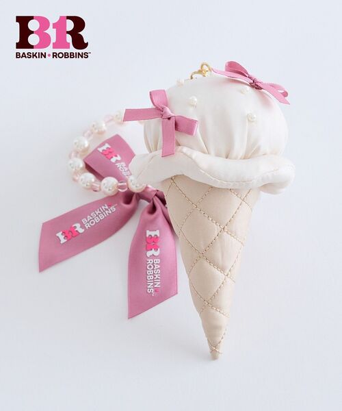 Maison de FLEUR（メゾンドフルール）の「サーティワン アイスクリームチャーム（キーホルダー・レディース・ライトピンク/アイボリー/ミント・FREE）」の2枚目の写真