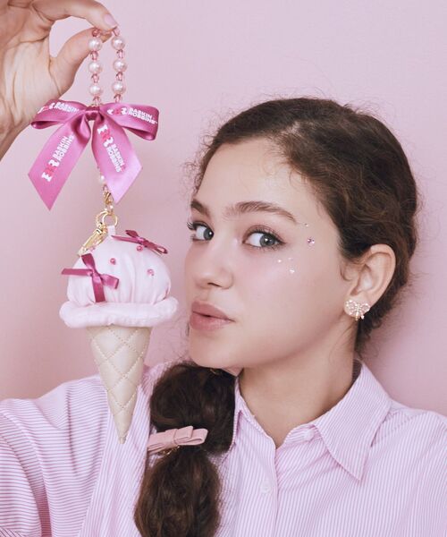 Maison de FLEUR（メゾンドフルール）の「サーティワン アイスクリームチャーム（キーホルダー・レディース・ライトピンク/アイボリー/ミント・FREE）」の6枚目の写真