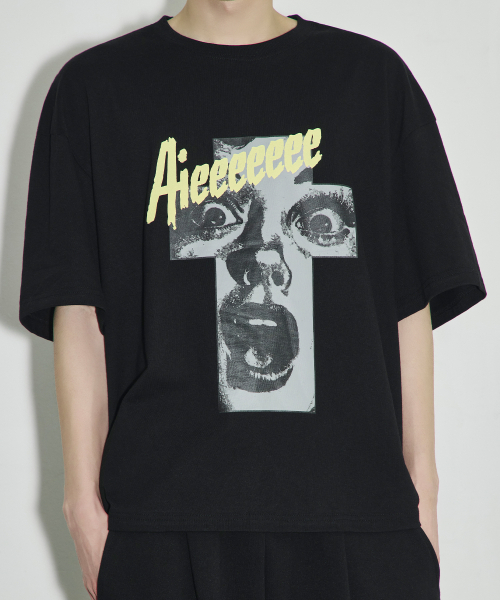 SCALLYWAG（スカリーワグ）の「ヴィンテージクロスオーバーフィットTシャツ[ブラック]（Tシャツ/カットソー・レディース・その他・MEDIUM/LARGE）」の2枚目の写真