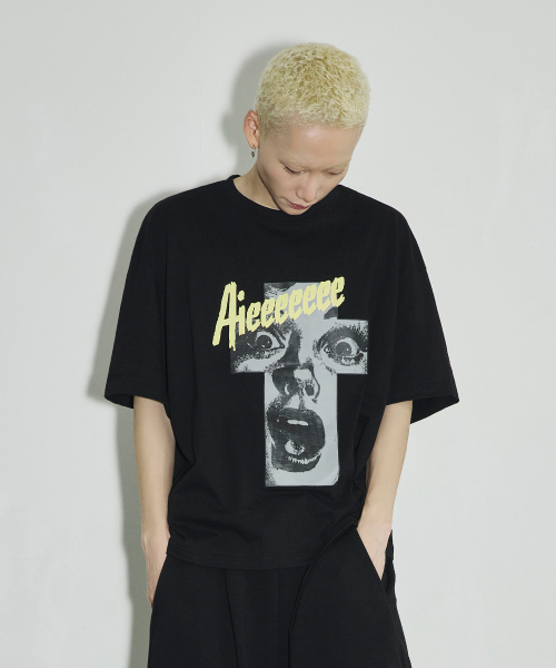 SCALLYWAG（スカリーワグ）の「ヴィンテージクロスオーバーフィットTシャツ[ブラック]（Tシャツ/カットソー・レディース・その他・MEDIUM/LARGE）」の3枚目の写真