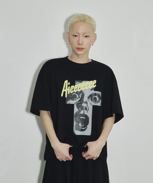 SCALLYWAG（スカリーワグ）の「ヴィンテージクロスオーバーフィットTシャツ[ブラック]（Tシャツ/カットソー・レディース・その他・MEDIUM/LARGE）」の4枚目の写真