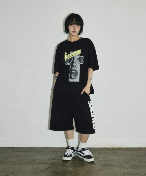 SCALLYWAG（スカリーワグ）の「ヴィンテージクロスオーバーフィットTシャツ[ブラック]（Tシャツ/カットソー・レディース・その他・MEDIUM/LARGE）」の9枚目の写真