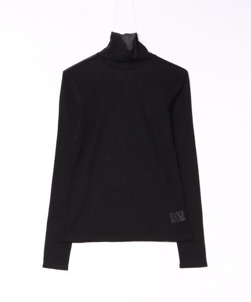 DRESSLAVE(ドレスレイブ)の「tulle high-neck pullover(チュールハイネックプルオーバー)(Tシャツ/カットソー・レディース・ホワイト/ブラック・38)」の20枚目の写真