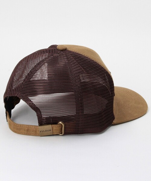 FILSON(フィルソン)の「FILSON/フィルソン Logger Mesh Cap/ロガー メッシュ キャップ(キャップ・メンズ・ブラウン/オリーブ・フリ-)」の5枚目の写真