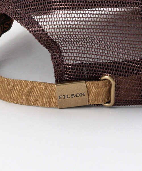 FILSON(フィルソン)の「FILSON/フィルソン Logger Mesh Cap/ロガー メッシュ キャップ(キャップ・メンズ・ブラウン/オリーブ・フリ-)」の8枚目の写真