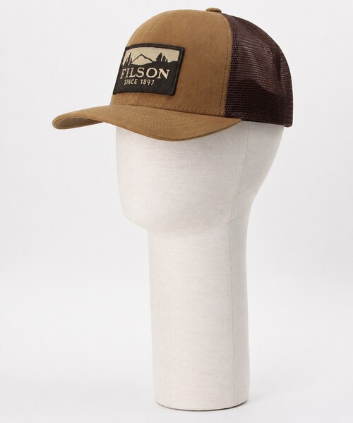 FILSON(フィルソン)の「FILSON/フィルソン Logger Mesh Cap/ロガー メッシュ キャップ(キャップ・メンズ・ブラウン/オリーブ・フリ-)」の10枚目の写真