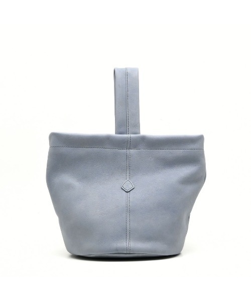 CLEDRAN(クレドラン)の「【本革 口元の留め方でフォルムチェンジ可能】CL4015 NOUVE ON HAND BAG(トートバッグ・レディース・グレー/ブルーグレー/キャメル/ブラウン・FREE)」の3枚目の写真