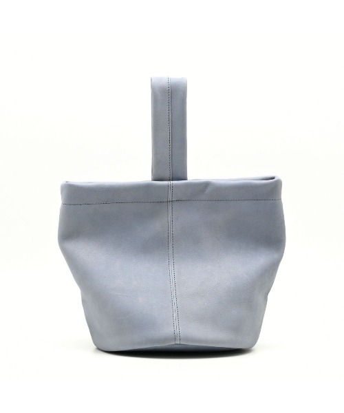 CLEDRAN(クレドラン)の「【本革 口元の留め方でフォルムチェンジ可能】CL4015 NOUVE ON HAND BAG(トートバッグ・レディース・グレー/ブルーグレー/キャメル/ブラウン・FREE)」の6枚目の写真