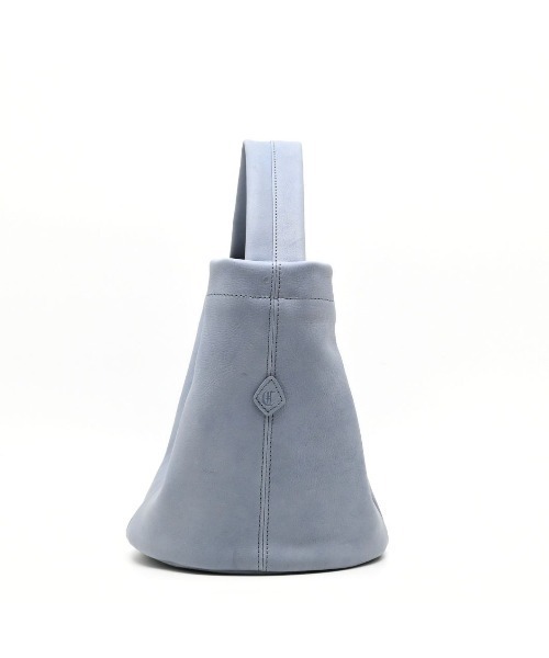 CLEDRAN(クレドラン)の「【本革 口元の留め方でフォルムチェンジ可能】CL4015 NOUVE ON HAND BAG(トートバッグ・レディース・グレー/ブルーグレー/キャメル/ブラウン・FREE)」の9枚目の写真