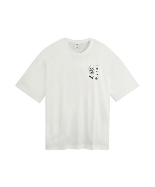 PUMA(プーマ)の「PUMA プーマ メンズ スーベニア マネキネコ 半袖 Tシャツ 2(Tシャツ/カットソー・メンズ・ブラック/ホワイト・X-LARGE/X-SMALL/LARGE/SMALL/MEDIUM/XX-LARGE)」の10枚目の写真