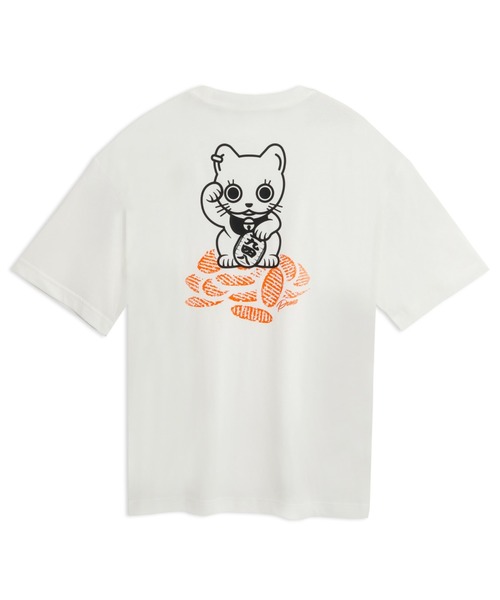 PUMA(プーマ)の「PUMA プーマ メンズ スーベニア マネキネコ 半袖 Tシャツ 2(Tシャツ/カットソー・メンズ・ブラック/ホワイト・X-LARGE/X-SMALL/LARGE/SMALL/MEDIUM/XX-LARGE)」の2枚目の写真