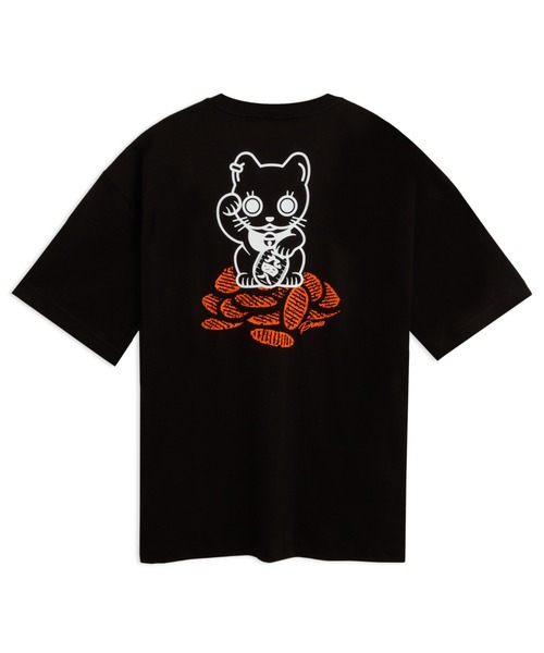 PUMA(プーマ)の「PUMA プーマ メンズ スーベニア マネキネコ 半袖 Tシャツ 2(Tシャツ/カットソー・メンズ・ブラック/ホワイト・X-LARGE/X-SMALL/LARGE/SMALL/MEDIUM/XX-LARGE)」の1枚目の写真