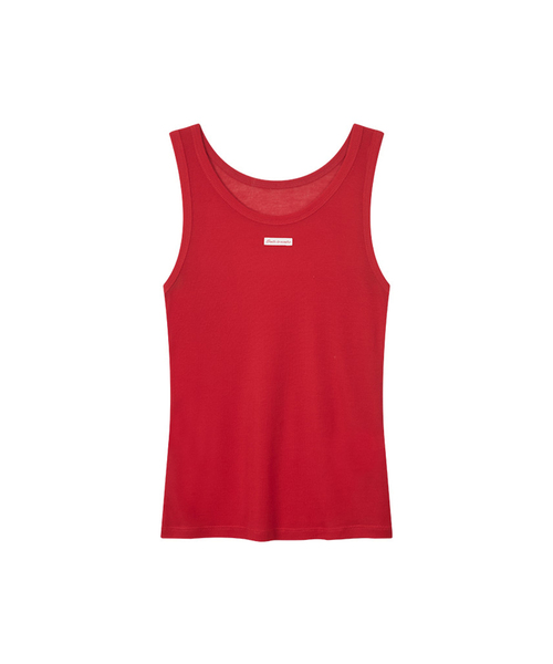 MORVE13(モルブ13)の「オールデイテンセルスリーブレス(Tシャツ/カットソー・レディース・アイボリー/ミント/ライトグレー/レッド/バイオレット/ブラック/ネイビー/バーガンディー・FREE)」の7枚目の写真