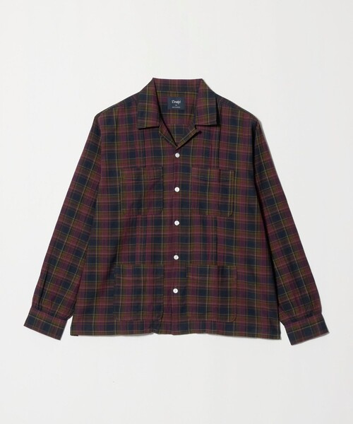 DRAKE'S(ドレイクス)の「【別注】<Drake’s>マドラスチェック シャツ(シャツ/ブラウス・メンズ・ネイビー/イエロー・M/XL/L)」の10枚目の写真