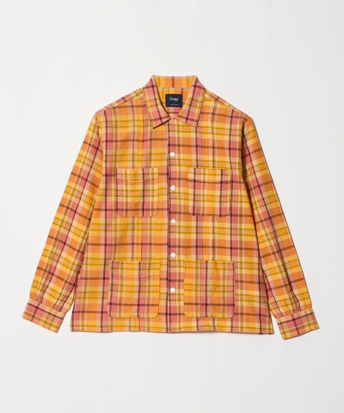 DRAKE'S(ドレイクス)の「【別注】<Drake’s>マドラスチェック シャツ(シャツ/ブラウス・メンズ・ネイビー/イエロー・M/XL/L)」の21枚目の写真