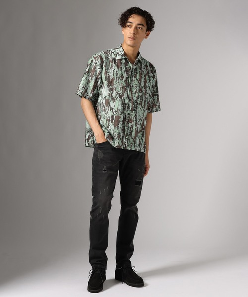 BAYFLOW（ベイフロー）の「【接触冷感】クールタッチアソートシャツ（シャツ/ブラウス・メンズ・ベージュ/グリーン/ピンク・MEDIUM/LARGE）」の17枚目の写真