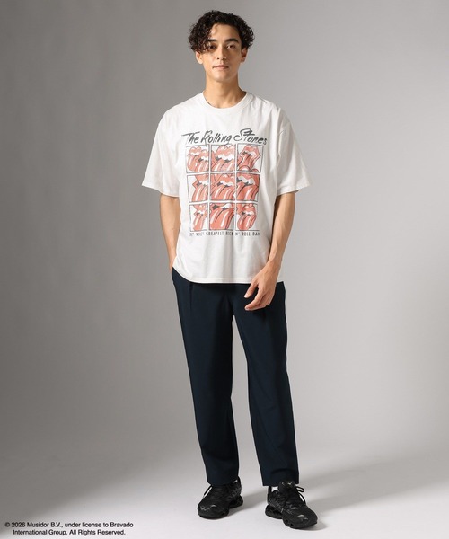 BAYFLOW(ベイフロー)の「【THE ROLLING STONES(ザ・ローリング・ストーンズ)】プリントTシャツ(Tシャツ/カットソー・メンズ・チャコール/ブラック/アイボリー/オフホワイト・LARGE/MEDIUM)」の5枚目の写真