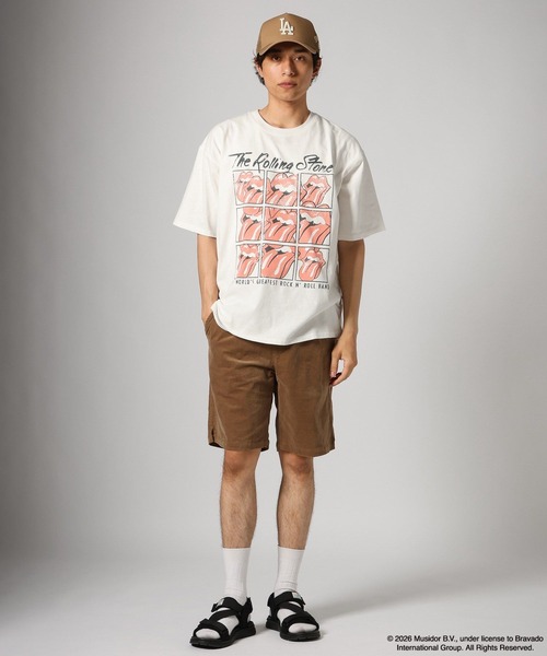 BAYFLOW(ベイフロー)の「【THE ROLLING STONES(ザ・ローリング・ストーンズ)】プリントTシャツ(Tシャツ/カットソー・メンズ・チャコール/ブラック/アイボリー/オフホワイト・LARGE/MEDIUM)」の7枚目の写真