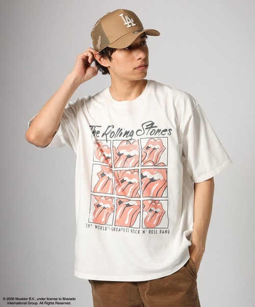 BAYFLOW(ベイフロー)の「【THE ROLLING STONES(ザ・ローリング・ストーンズ)】プリントTシャツ(Tシャツ/カットソー・メンズ・チャコール/ブラック/アイボリー/オフホワイト・LARGE/MEDIUM)」の8枚目の写真