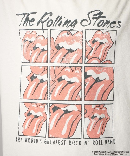 BAYFLOW(ベイフロー)の「【THE ROLLING STONES(ザ・ローリング・ストーンズ)】プリントTシャツ(Tシャツ/カットソー・メンズ・チャコール/ブラック/アイボリー/オフホワイト・LARGE/MEDIUM)」の11枚目の写真