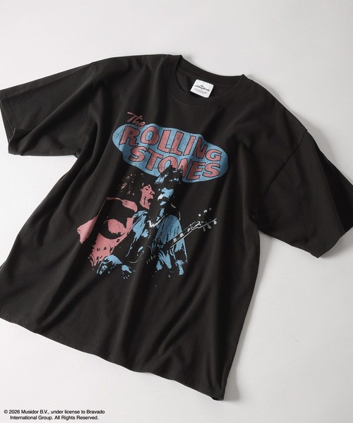 BAYFLOW(ベイフロー)の「【THE ROLLING STONES(ザ・ローリング・ストーンズ)】プリントTシャツ(Tシャツ/カットソー・メンズ・チャコール/ブラック/アイボリー/オフホワイト・LARGE/MEDIUM)」の19枚目の写真