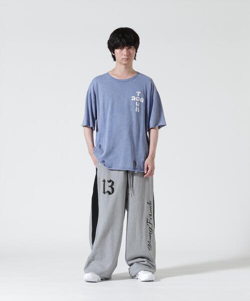 FR(13)NDS(フレンズ)の「FR(13)NDS/フレンズ/2 WAIST SWEAT PT(スウェットパンツ・メンズ・ブラック/グレー・L/M)」の3枚目の写真