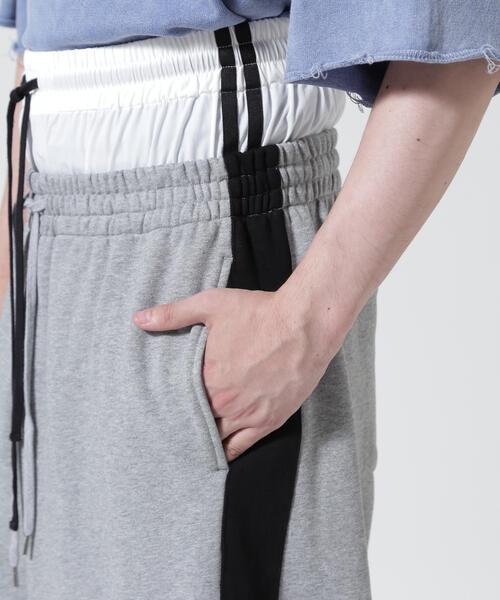 FR(13)NDS(フレンズ)の「FR(13)NDS/フレンズ/2 WAIST SWEAT PT(スウェットパンツ・メンズ・ブラック/グレー・L/M)」の8枚目の写真