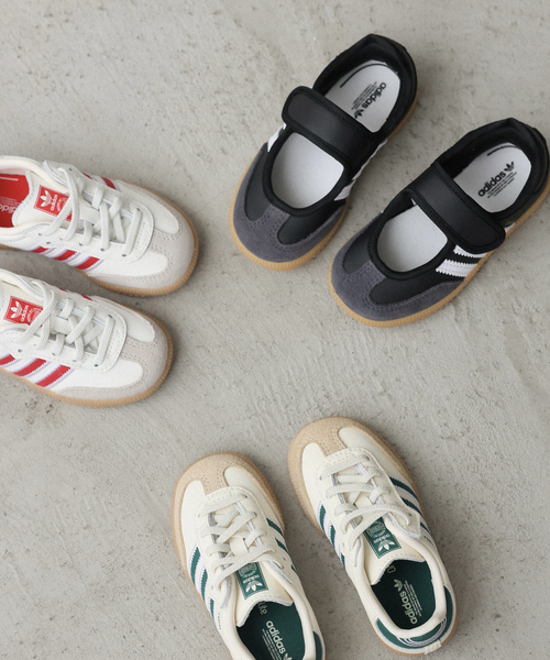 IENA ENFANT(イエナアンファン)の「【ADIDAS/アディダス】 SAMBA JANE C kids(17-21cm)(スニーカー・キッズ・ブラック・17/18/19/20/21)」の3枚目の写真