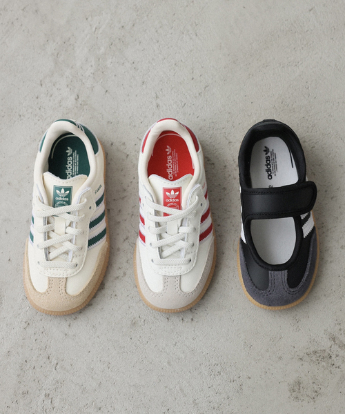 IENA ENFANT(イエナアンファン)の「【ADIDAS/アディダス】 SAMBA JANE C kids(17-21cm)(スニーカー・キッズ・ブラック・17/18/19/20/21)」の4枚目の写真