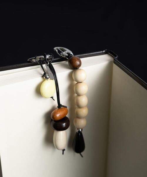 SMELLY(スメリー)の「SMELLY so’ wood onyx key charm(キーホルダー・レディース・ベージュ系その他・-)」の4枚目の写真