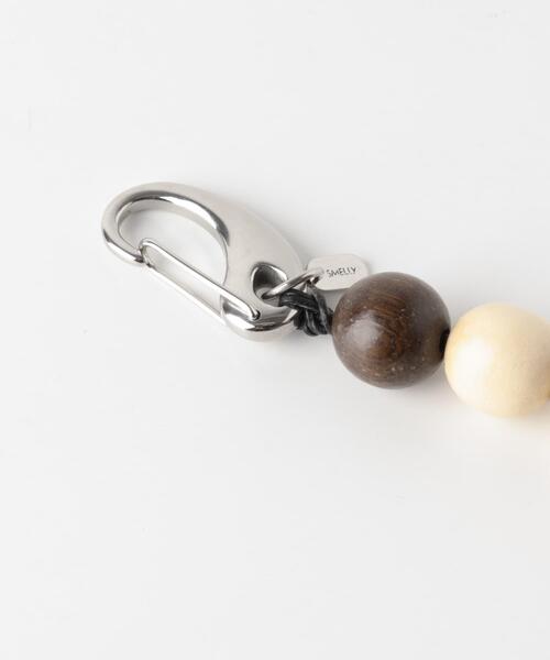 SMELLY(スメリー)の「SMELLY so’ wood onyx key charm(キーホルダー・レディース・ベージュ系その他・-)」の7枚目の写真