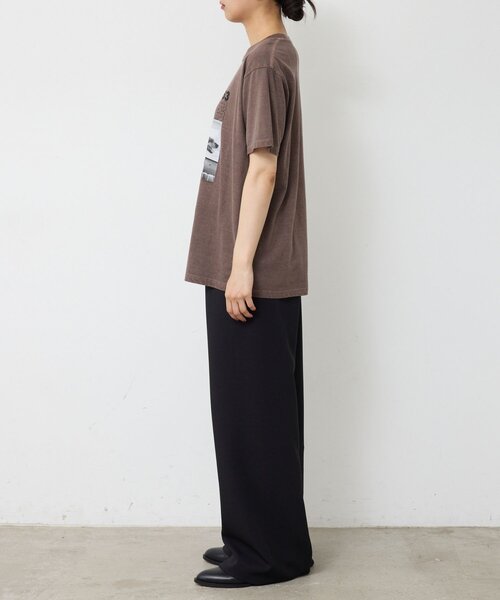 GALLARDAGALANTE(ガリャルダガランテ)の「【GOOD ROCK SPEED】PARIS LIFE Tee/PARIS(Tシャツ/カットソー・レディース・ホワイト/ブラウン・FREE)」の14枚目の写真