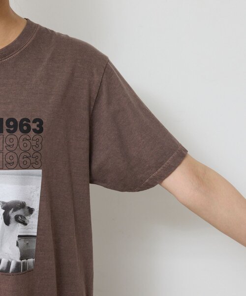 GALLARDAGALANTE(ガリャルダガランテ)の「【GOOD ROCK SPEED】PARIS LIFE Tee/PARIS(Tシャツ/カットソー・レディース・ホワイト/ブラウン・FREE)」の17枚目の写真