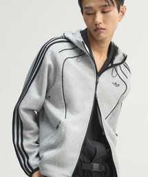 adidas（アディダス）の「スペーサー チームガイスト 26 カットライン フルジップパーカー / アディダスオリジナルス adidas Originals（パーカー）」