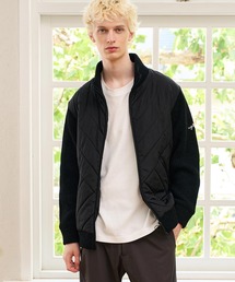 CALL&RESPONSE（コールアンドレスポンス）の「mj11724- 中綿ﾆｯﾄｺﾝﾋﾞﾌﾞﾙｿﾞﾝ(264-1103-09)（ブルゾン）」