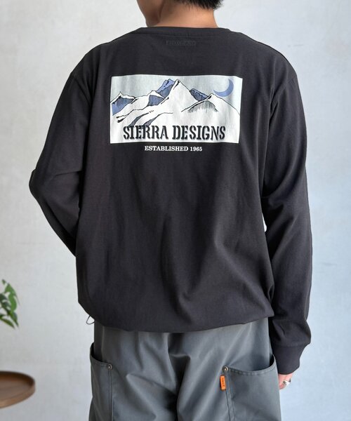 SIERRA DESIGNS(シェラデザイン)の「バックプリントロンT(Tシャツ/カットソー・メンズ・ホワイト/グリーン/ブラック・LARGE/MEDIUM)」の15枚目の写真