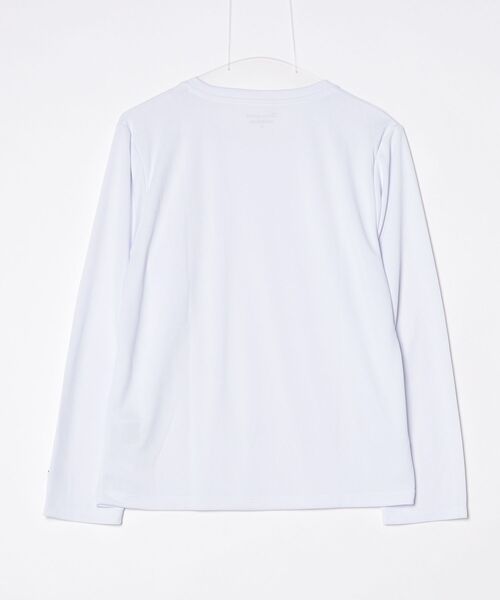 Champion(チャンピオン)の「チャンピオン Champion LONG SLEEVE T-SHIRT(Tシャツ/カットソー・レディース・ネイビー/ホワイト・M)」の3枚目の写真