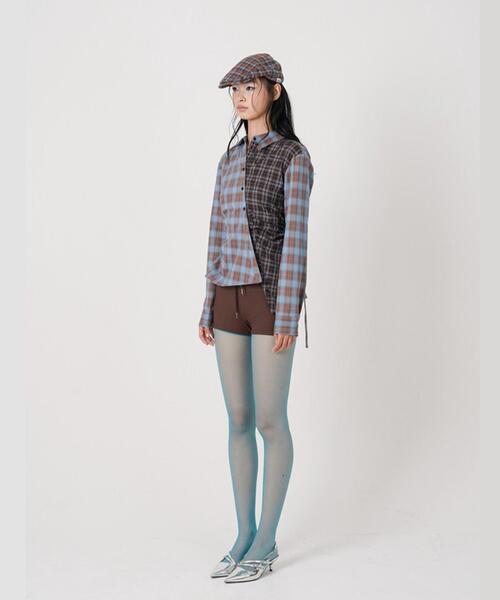 ROYAL FLASH（ロイヤルフラッシュ）の「MITSUKI/ミツキ/ASYMMETRY PATTERN SHIRT（シャツ/ブラウス・レディース・ブルー/ブラック・F）」の13枚目の写真