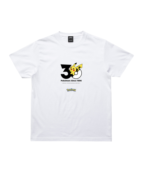 ZOZOSPOT(�]�]�X�|�b�g)��Pokemon 30th Anniversary 1025 T-shirt �u�s�J�`���E�v(T�V���c/�J�b�g�\�[)