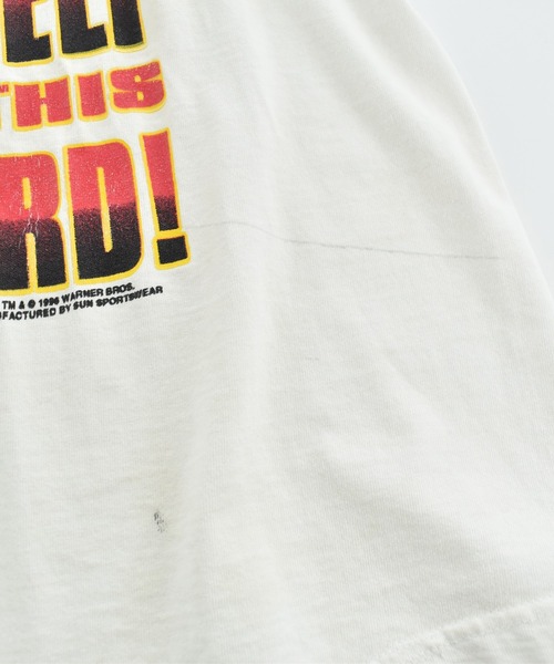 LABORATORY R(ラボラトリーアール)の「【USED】90’s Looney Tunes “I’D LIKE TO THANK MYSELF FOR THIS AWARD” キャラクター Tシャツ USA製(Tシャツ/カットソー・メンズ・ホワイト・XX-LARGE)」の4枚目の写真