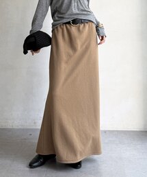 【セット着用可能】ドロストセミフレアスカート