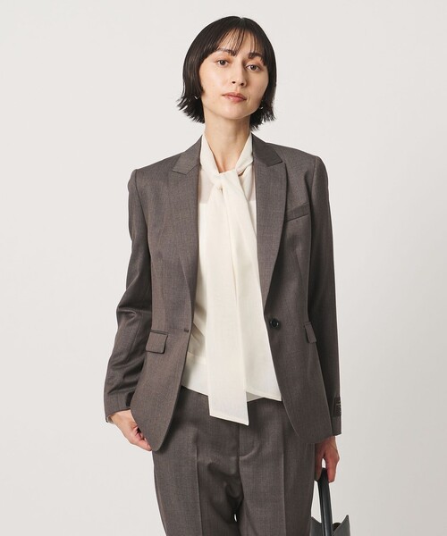 UNITED ARROWS（ユナイテッドアローズ）の「マナード ボウタイ ブラウス（シャツ/ブラウス・レディース・ダークブラウン/ブラック/オフホワイト・FREE）」の6枚目の写真